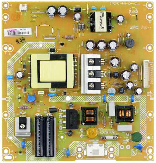 Insignia ADTVCLA61MXF4 Power Supply / LED Board
