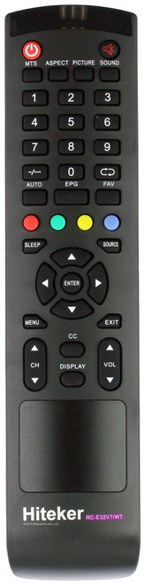 Hiteker RC-E32V7/WT Remote Control