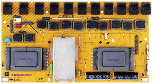 Sharp RUNTKA403WJZZ Backlight Inverter 4