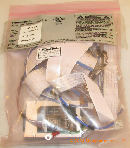 Panasonic TC-P42U1 Cable Kit