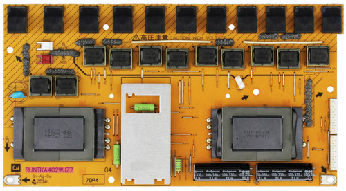 Sharp RUNTKA402WJZZ Backlight Inverter 3