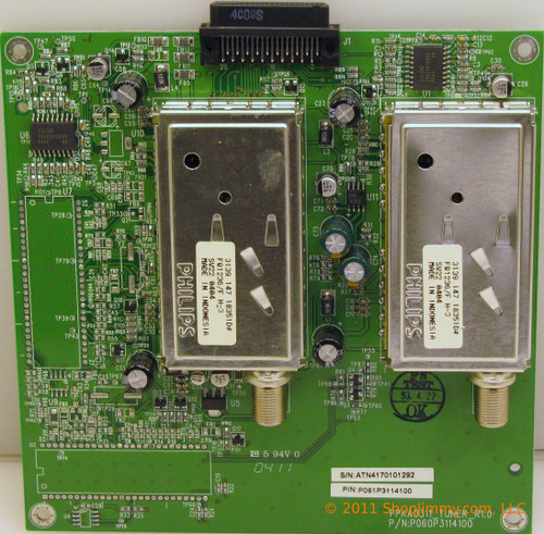 Olevia/Syntax P061P3114100-T1 (PPKA0311_Tuner_R1.0) Tuner Board