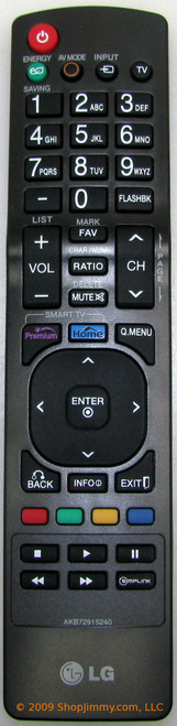 LG AKB72915240 Remote Control