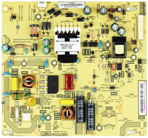 Toshiba PK101W1500I Power Supply Board/LED Driver