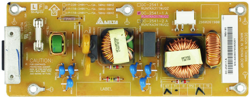 Sharp RUNTKA317WJQZ (DC-2541-1 A, 2960261900) SMPS Board