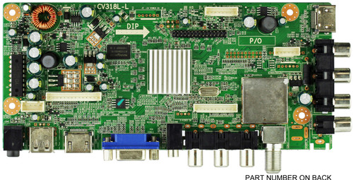 Curtis 2CNCT20110919 (CV318L-L) Main Board for LEDVD2480B