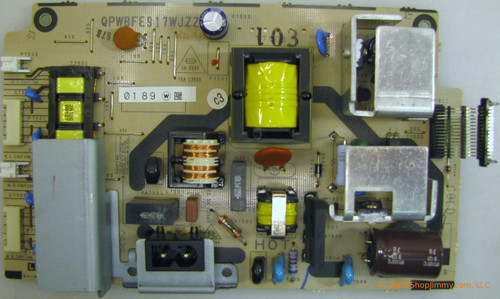 Sharp DUNTKE917FM01 Power Supply / Backlight Inverter