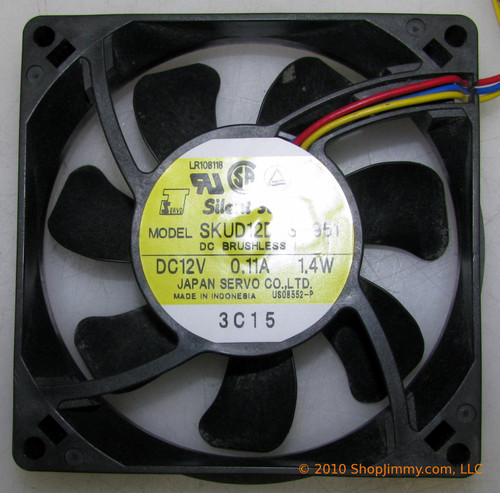 Sony 1-763-144-11 (SKUD12D4S-951) Fan