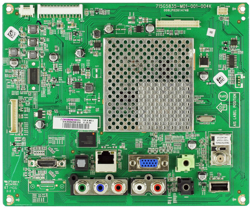 Vizio 756TXECB02K0100 Main Board for E241I-A1 (LTTUNUBQ)