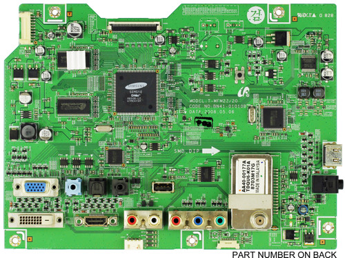 Samsung BN91-02236A Main Board for LS22TDNSUV/ZA T220HD