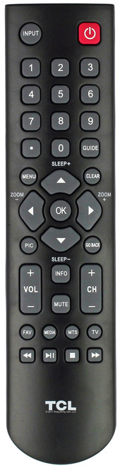 TCL 06-520W37-E003X Remote Control -- Out of Package