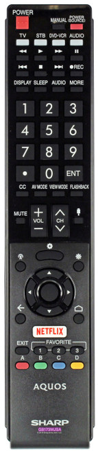 Sharp GB173WJSA Remote Control - New