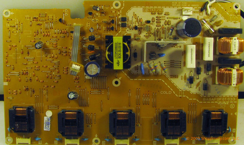 Sylvania A8AFFMUT (BA8AF0F01033) MUT Board