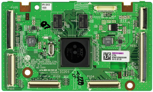 LG EBR73749601 (EAX64290701) Main Logic CTRL Board