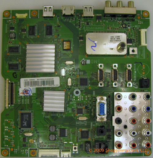 Samsung BN94-02856A (BN41-01153A) Main Board for PN58B650S1FXZA