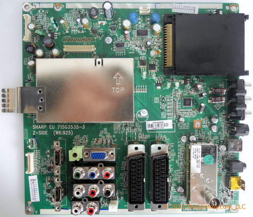 Sharp CBPF92MBZ3 (715G3535-3) Main Board for LC-32SH7E-BK