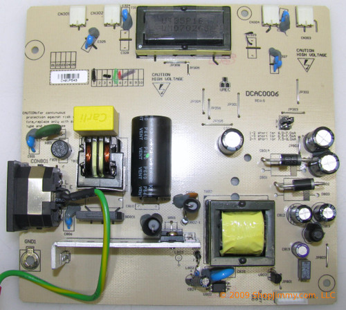 X2Gen DCAC0006 Power Supply / Backlight Inverter for MW19V