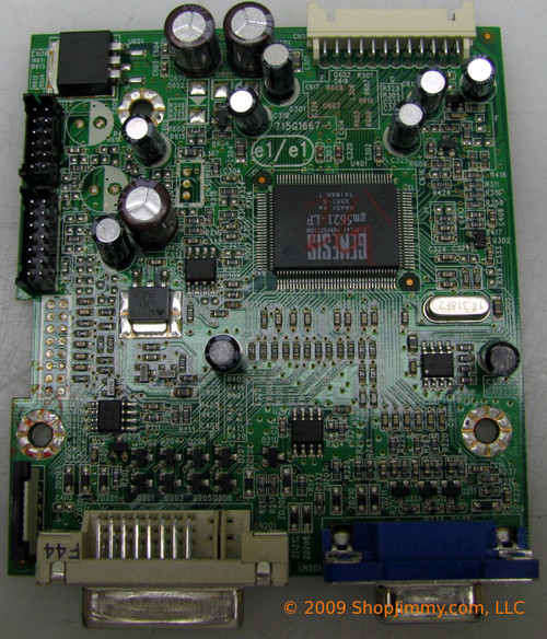 Dell CBPF780KCCDRP (715G1667-1) Main Board for 1707FPC