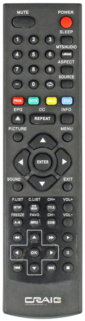 Craig CLC503 Remote Control