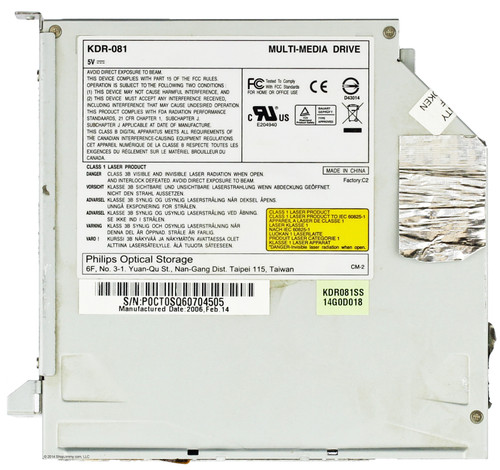 Westinghouse 5041601100 DVD Multimedia Drive