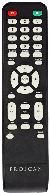 Proscan RLDED5005A Remote Control--Open Bag