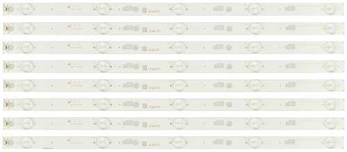 Hitachi 49HR332M05A0 V3 LED Backlight Strips (8) 49E30 NEW