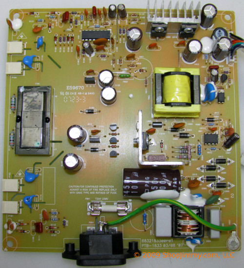 NEC 76MV8B00201 Power Supply / Backlight Inverter