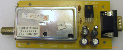 Magnavox GBKC7.820.1667 Tuner Board