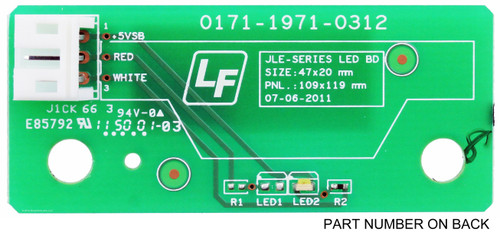 JVC 3632-0022-0163 (0171-1971-0311, 0171-1971-0312) LED Board