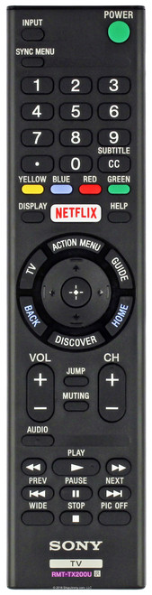 Sony 1-493-159-11 (RMT-TX200U) Remote Control - Open Bag