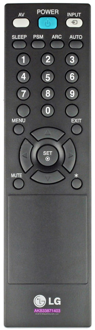 LG AKB33871403 Remote Control