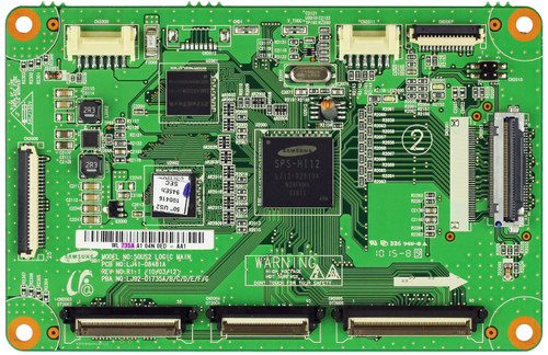 Samsung LJ92-01735A Main Logic CTRL Board