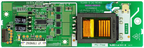 LG 6632L-0291D (TE26B-S(A)) Backlight Inverter Slave-Rebuild