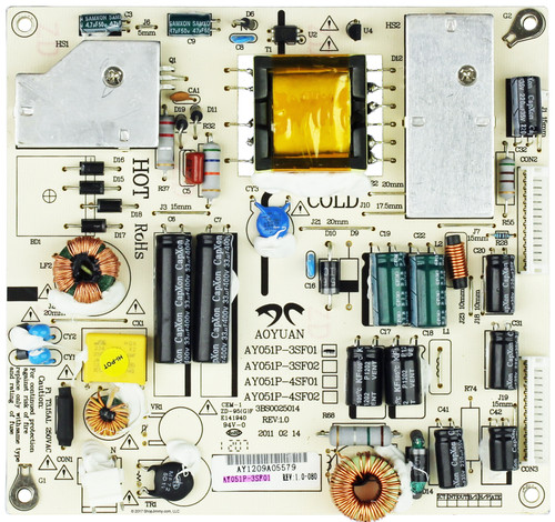 Proscan AY051P-3SF01 Power Supply for PLED2694A