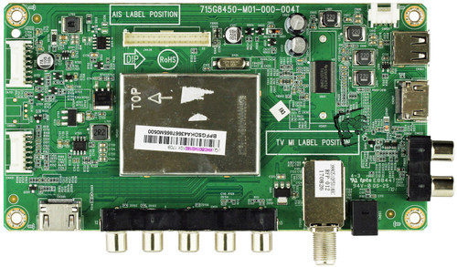 Vizio 756TXHCB01K0160 Main Board for D32HN-E1 (LTTEVMKT Serial)