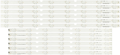 Haier/Proscan 3BL-T5454102-L02B 3BL-T4754102-R02B LED Backlight Strips (12)