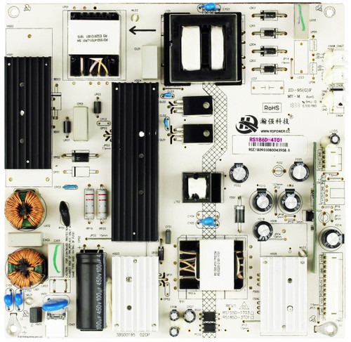 RCA RS186D-4T01 Power Supply / LED Board