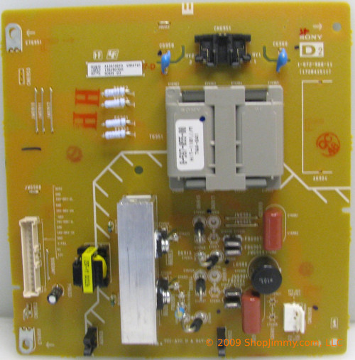 Sony A-1247-497-D (1-872-988-11) D2 Board for KDL-46S3000