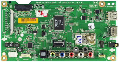 LG EBT63034611 Main Board for 55LB5550-UY.BUSWLJR