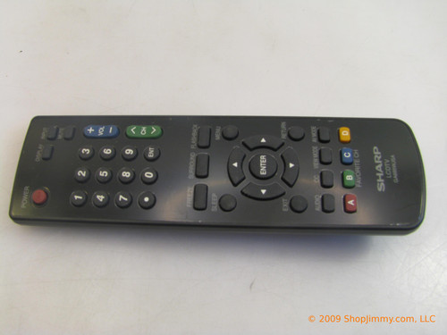 Sharp GA695WJSA Remote Control