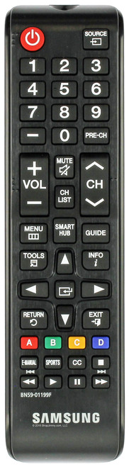 Samsung BN59-01199F Remote Control--Open Bag UN32J5205 UN40J6200 UN48J6200 UN50J6200 