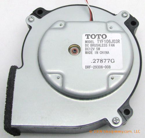 Sony 1-418-257-11 (TYF106J03R, DRF-29306-008) DC Brushless Fan