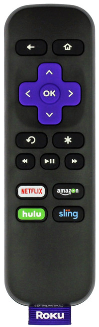 Roku RC68 Remote Control--Open Bag 