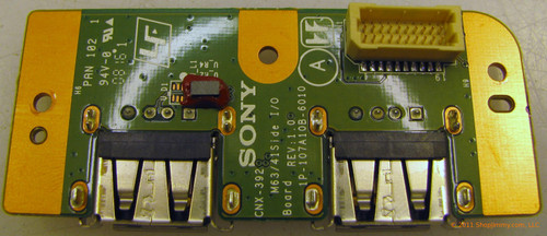 Sony 1P-107A10B-6010 (CNX-392, M63/41) Side I/O Board