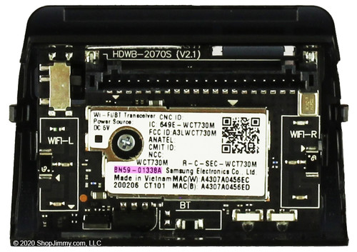 Samsung BN59-01338A (WCT730M) Wi-Fi and Bluetooth Wireless Module
