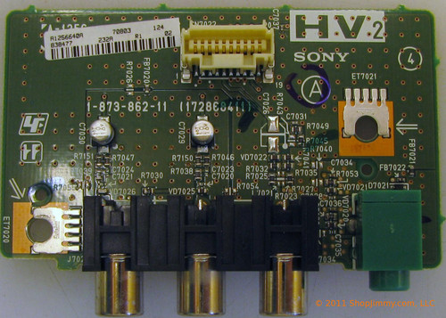 Sony A-1256-640-A (1-873-862-11, 172868411) HV2 Board