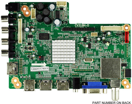 Proscan 1206H1174A Main Board PLED5529A-B (w/Serial beginning 12068)
