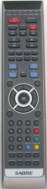Sabre KIE20060720 Remote Control