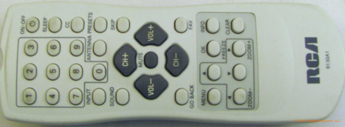 RCA 313922854021 Remote Control