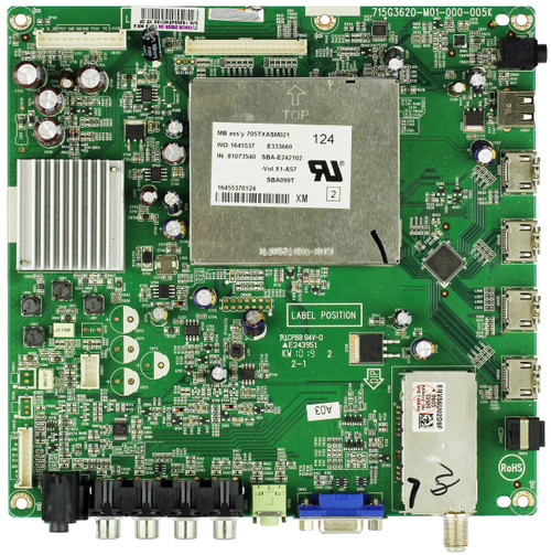 Insignia 756TXACBZK00304 Main Board for NS-42L550A11